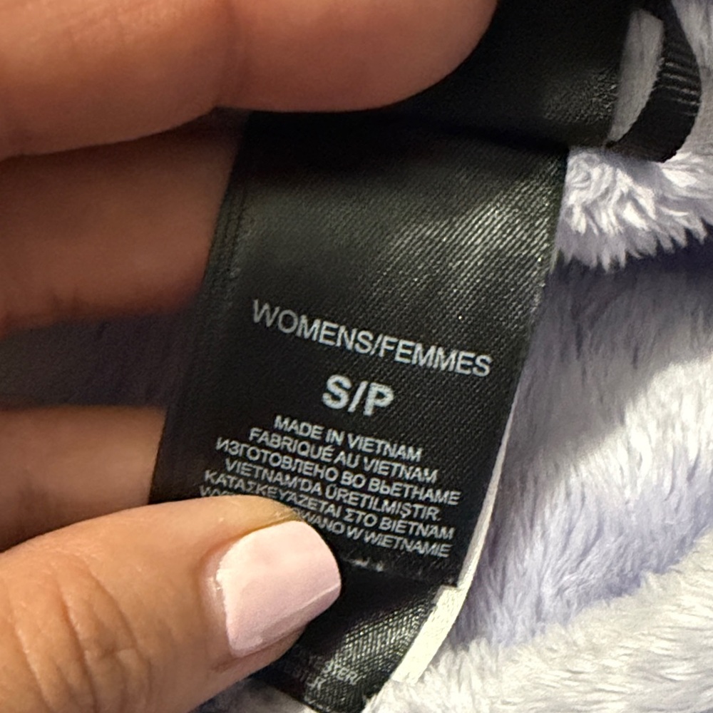 The North Face Lavender Fleece Jacket Size Small - Picture 9 of 11